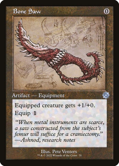 Bone Saw (V.2) BRR-70 Uncommon Excellent Englisch Foil