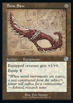 Bone Saw (V.2) BRR-70 Uncommon Excellent Englisch Foil