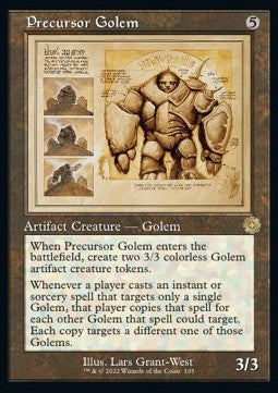 Golem-Vorläufer (V.2) BRR-105 Rare Excellent Deutsch