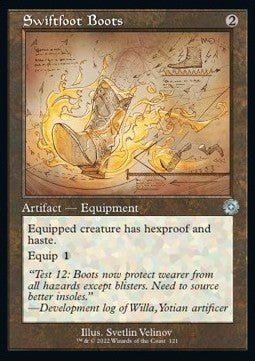 Flinkfuß-Stiefel (V.2) BRR-121 Uncommon Excellent Deutsch Foil