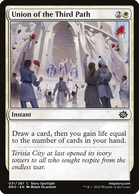Union of the Third Path BRO-31 Common Near Mint Englisch Foil