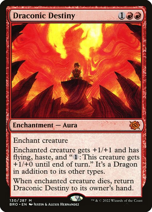 Draconic Destiny BRO-130 Mythic Near Mint Englisch