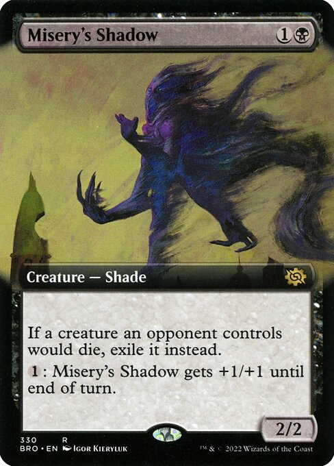 Misery's Shadow XBRO-330 Rare Excellent Englisch