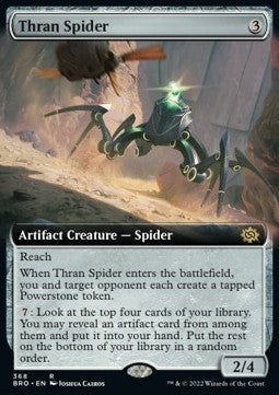 Thran Spider XBRO-368 Rare Excellent Englisch