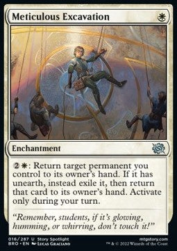 Meticulous Excavation BRO-16 Uncommon Near Mint Englisch Foil