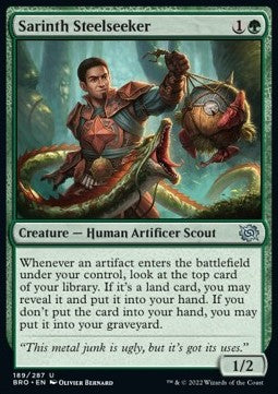Sarinth Steelseeker BRO-189 Uncommon Excellent Englisch Foil