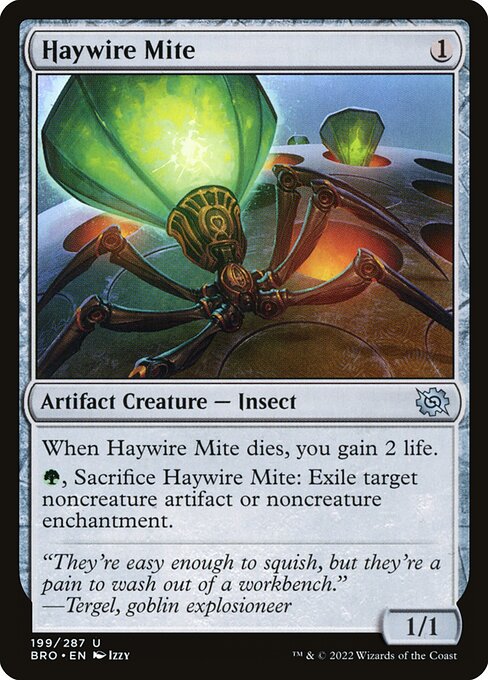 Haywire Mite BRO-199 Uncommon Near Mint Englisch