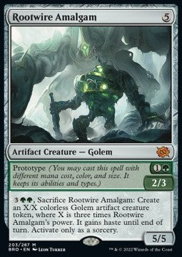 Rootwire Amalgam BRO-203 Mythic Excellent Englisch