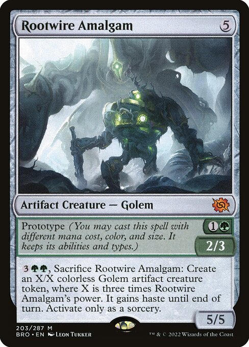 Rootwire Amalgam BRO-203 Mythic Excellent Englisch