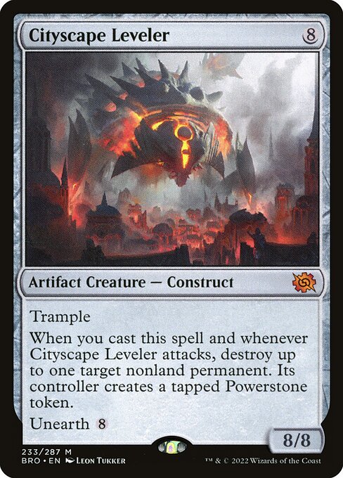 Cityscape Leveler BRO-233 Mythic Near Mint Englisch