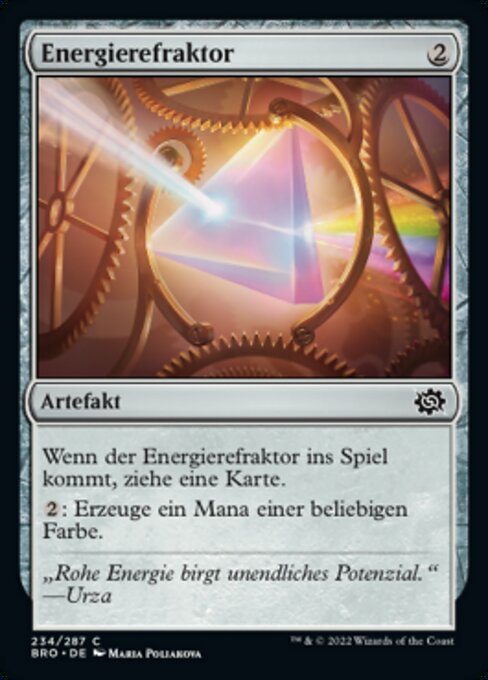 Energierefraktor BRO-234 Common Near Mint Deutsch