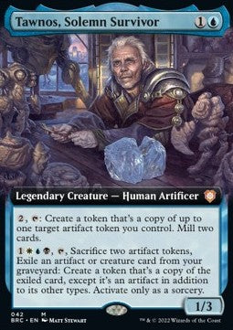 Tawnos, Solemn Survivor XBRC-42 Mythic Excellent Englisch
