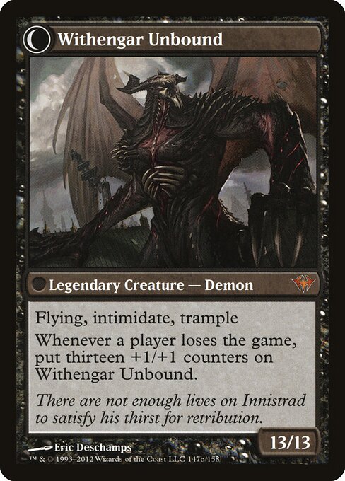 Elbrus, the Binding Blade // Withengar Unbound - Back Face