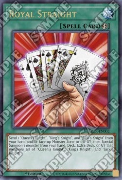 Royal Straight BLCR-002 Ultra Rare Excellent Deutsch 1. Auflage