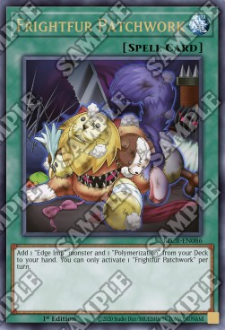 Frightfur Patchwork BLCR-086 Ultra Rare Near Mint Englisch 1. Auflage