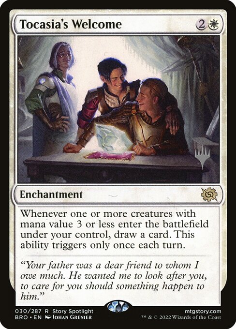 Tocasia's Welcome PBRO-30 Rare Near Mint Englisch Foil