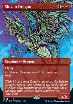 Shivan-Drache SLD30CK-1993 Rare Near Mint Englisch