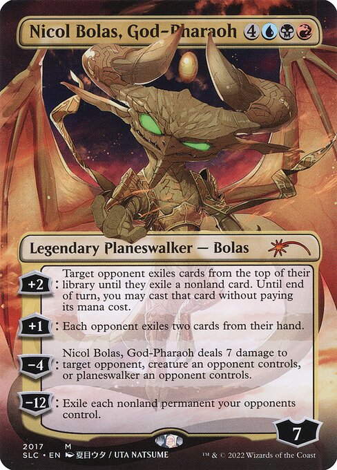 Nicol Bolas, God-Pharaoh SLD30CK-2017 Mythic Near Mint Englisch