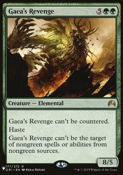 Gaea's Revenge ZNL-177 Rare Excellent Englisch