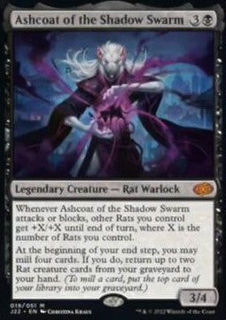 Aschpelz vom Schattenschwarm J22-19 Mythic Excellent Englisch