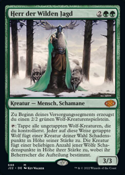 Herr der Wilden Jagd J22-688 Mythic Near Mint Deutsch