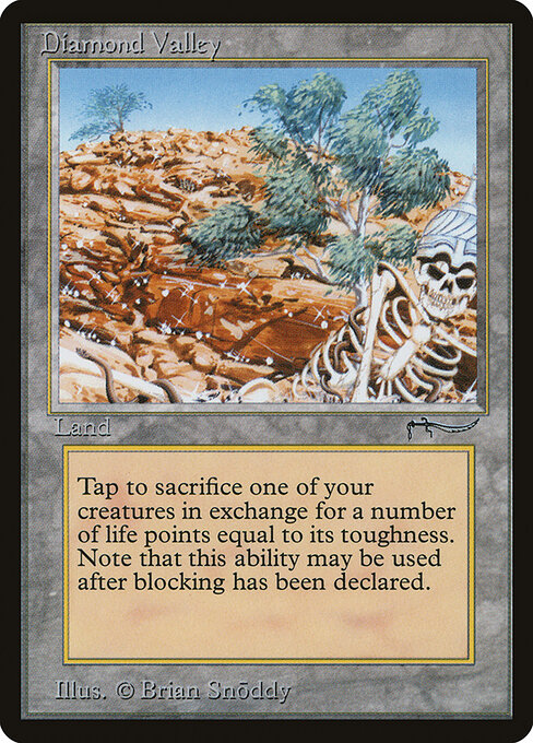 Diamond Valley ARN- Rare Played Englisch