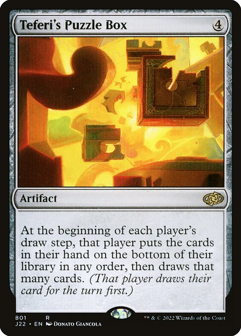 Teferi's Puzzle Box J22-801 Rare Near Mint Englisch