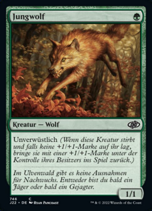 Jungwolf J22-746 Common Near Mint Deutsch