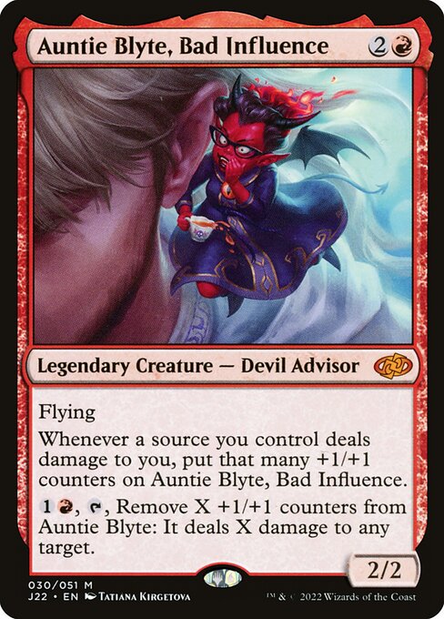 Tantchen Blyte, die Einflüsterin J22-30 Mythic Near Mint Englisch