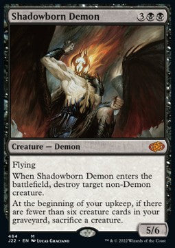 Shadowborn Demon J22-464 Mythic Near Mint Englisch