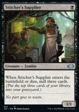 Stitcher's Supplier J22-472 Uncommon Near Mint Englisch