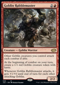 Goblin-Pöbeltreiber J22-545 Rare Near Mint Englisch