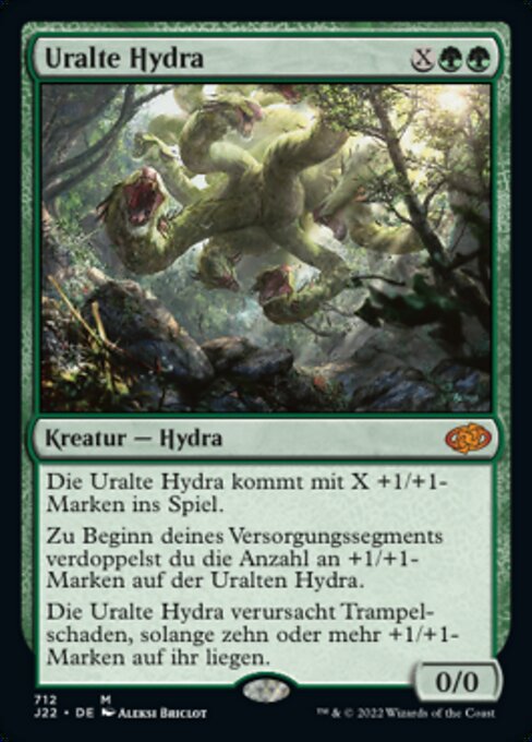 Uralte Hydra J22-712 Mythic Excellent Deutsch