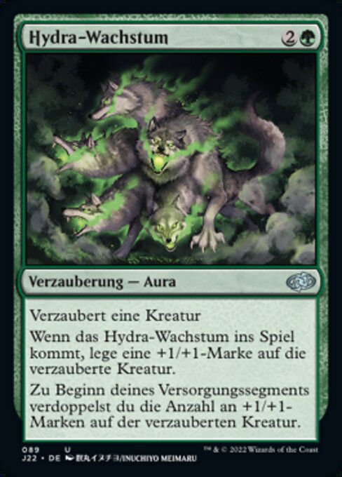 Hydra-Wachstum J22-89 Uncommon Near Mint Deutsch