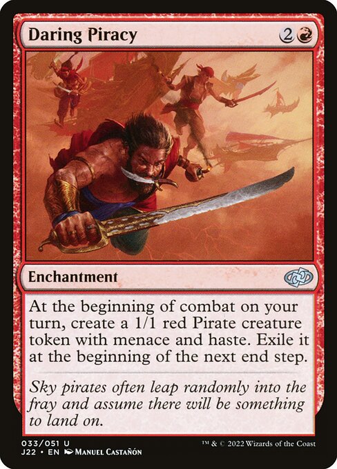 Daring Piracy J22-33 Uncommon Near Mint Englisch
