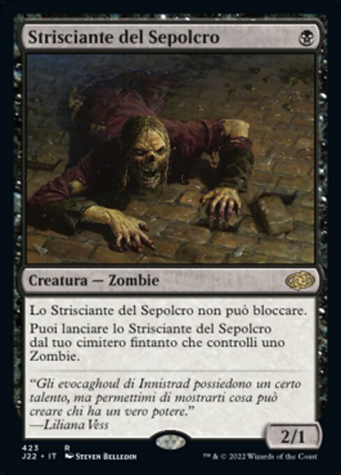 Gravecrawler J22-423 Rare Near Mint Italienisch