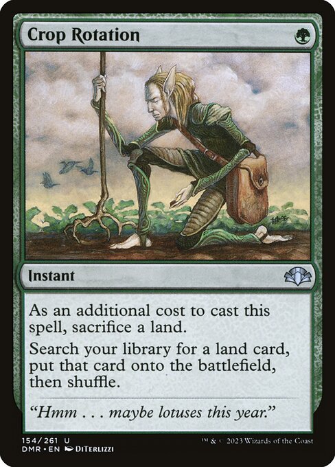 Crop Rotation DMR-154 Uncommon Near Mint Englisch