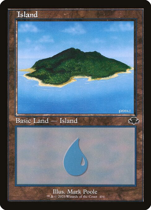 Island DMR-404 Land Excellent Englisch Foil