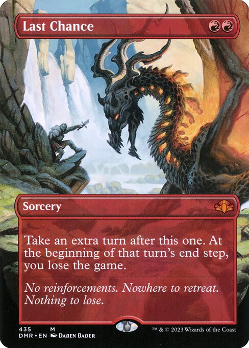 Letzte Chance (V.2) XDMR-435 Mythic Excellent Englisch Foil