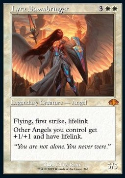 Lyra Dawnbringer XDMR-266 Mythic Excellent Englisch Foil