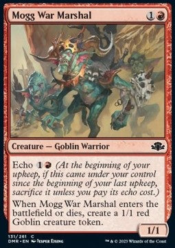 Mogg-Kriegsmarschall DMR-131 Common Played Englisch Foil