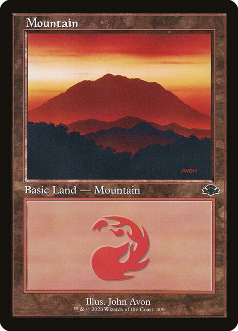 Mountain DMR-409 Land Excellent Englisch