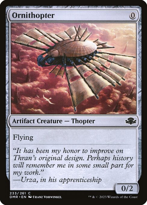 Ornithopter DMR-233 Common Near Mint Englisch