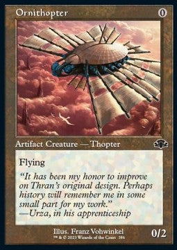 Ornithopter XDMR-386 Common Excellent Englisch Foil