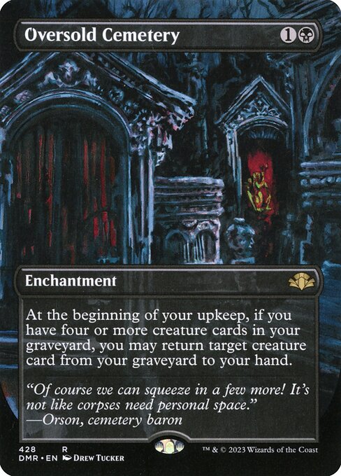 Überbelegter Friedhof (V.2) XDMR-428 Rare Near Mint Englisch Foil