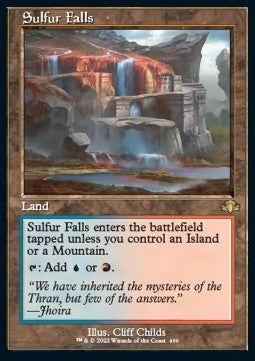 Sulfur Falls XDMR-400 Rare Near Mint Englisch Foil