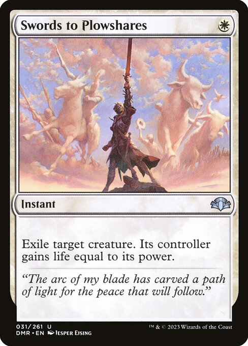 Swords to Plowshares DMR-31 Uncommon Near Mint Englisch