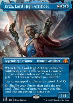 Urza, Erster Fürst der Handwerker (V.2) XDMR-423 Mythic Excellent Englisch