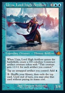 Urza, Erster Fürst der Handwerker (V.1) XDMR-296 Mythic Excellent Englisch