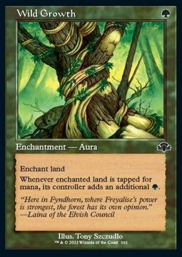 Wild Growth XDMR-352 Common Near Mint Englisch Foil